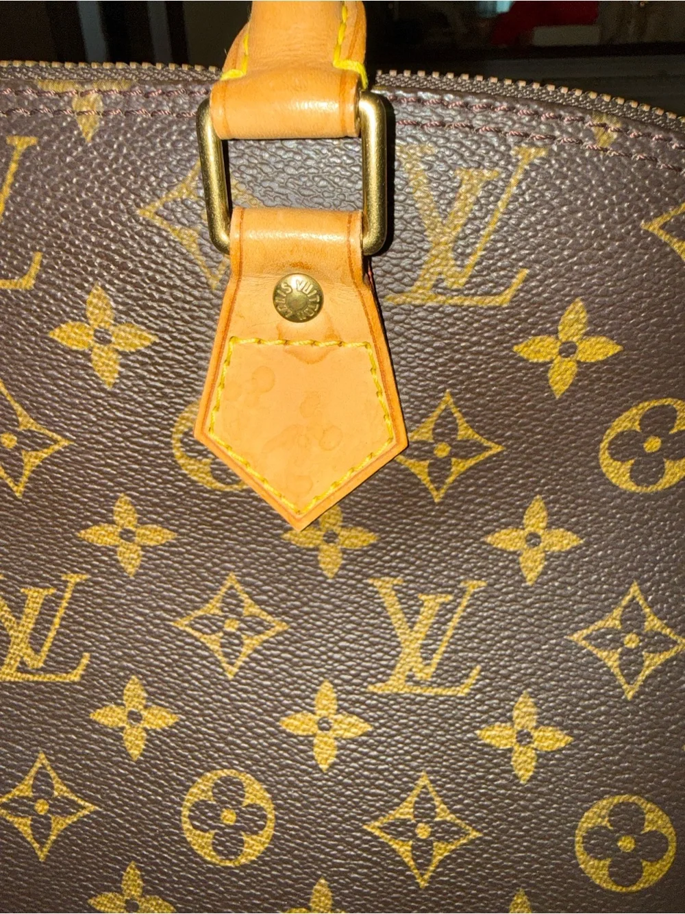 Louis Vuitton Monogram Alma PM Handbag 100% Authentic